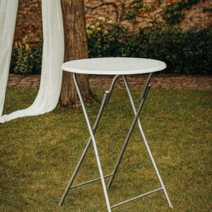 Santino – Klapp-Stehtisch in Weiß