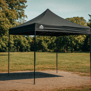 Pavillon 3x3 m in Schwarz